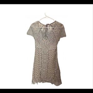 For love and lemons open back midi dress